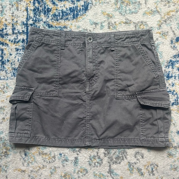 ASOS Gray Mini Skirt - Picture 2 of 6